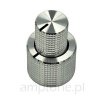 Knob concentric, Silver stacked